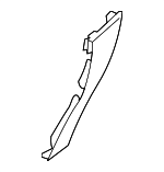 66950EA000 - Body: Cowl Trim Finisher for Nissan Image