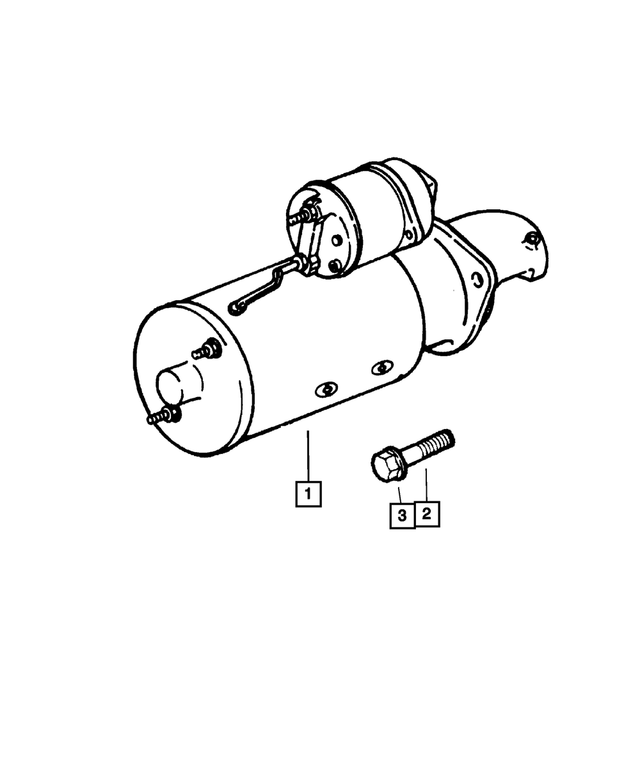 R4741012 - Electrical: Starter for Mopar Image image