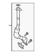 5048756AB - Engine: Oil Return Tube for Dodge: Hornet | Jeep: Cherokee, Compass, Grand Cherokee, Wrangler Image