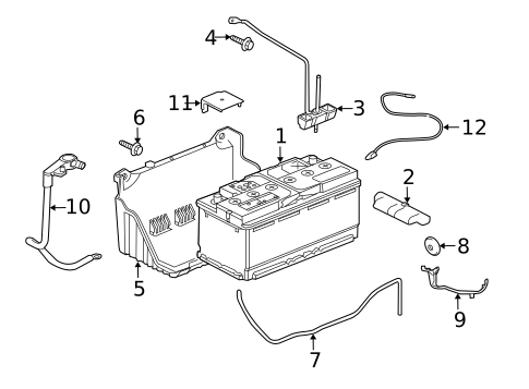 Battery for 2020 Jaguar F-Type #3