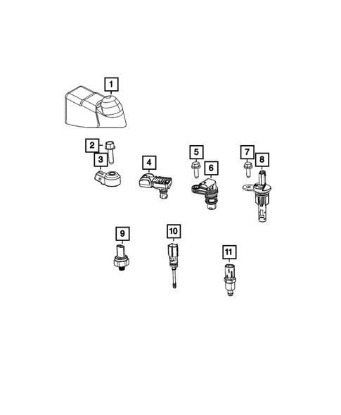 Sensors for 2023 Dodge Durango #0