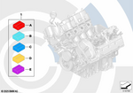 11005A47319 - Value Parts&amp;Packages Service and Repair: Installation Kit Powertrain for BMW Image