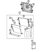68269734AA - Cooling: Jumper Tube for Ram: 1500 Image