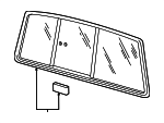 1F8563931 - Body: Glass Assembly for Mazda Image