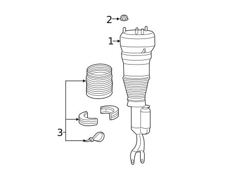 Shocks & Components for 2021 Mercedes-Benz S63 AMG #2
