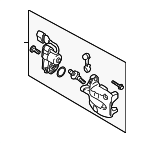 5N0615404 - : Caliper Assembly for Volkswagen Image