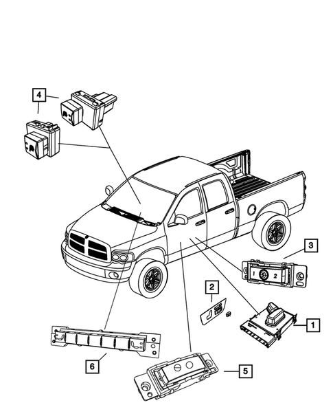 Switches for 2012 Ram 2500 #1