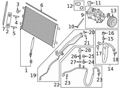 A/C Flow Restrictors for 2018 Ford F-150 #0