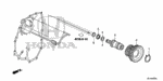 22750RXH010 - Transmission - Automatic: PIPE, LUBRICATION for Honda Image