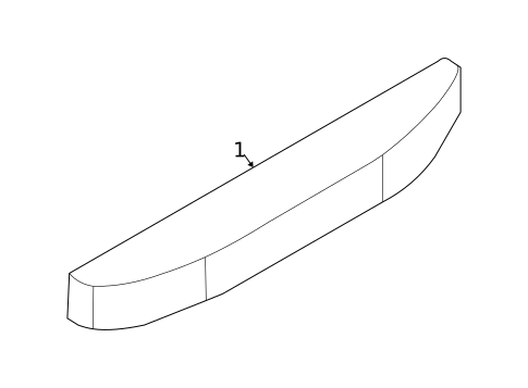 High Mounted Stop Lamp for 2011 Nissan Altima #1