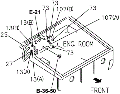 Heater Hose - Clips for 1996 Acura SLX #0