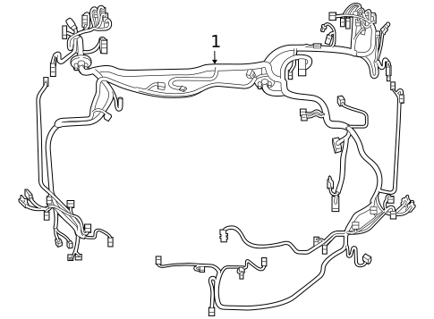 Wiring Harness for 2011 Lexus HS250h #0