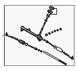 56500D3600 - : Gear Assembly for Kia: Sportage Image