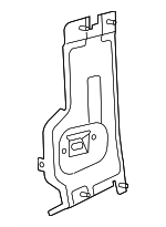 AC2Z18888A - Body: Satellite Radio Bracket for Ford: E-150, E-250, E-350 Super Duty Image