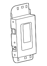 8S4Z18C963H - Body: Satellite Radio for Ford: E-150, E-250, E-350 Super Duty, Escape, Expedition, Explorer, Explorer Sport Trac, F-250 Super Duty, F-350 Super Duty, F-450 Super Duty, Fusion, Taurus X | Lincoln: MKX | Mercury: Mariner, Milan, Mountaineer Image