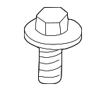 KYG500380 - Body: Fender Bolt for Land Rover: Defender 110, Defender 130, Defender 90, Freelander, LR3, LR4, Range Rover, Range Rover Evoque, Range Rover Sport Image