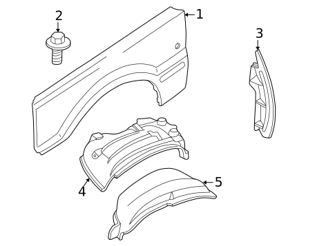 Fender & Components for 2001 Land Rover Range Rover #0