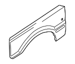 ALR1164 - : Fender for Land-Rover Image