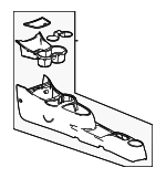 94558593 - Body: Center Console for GM Image