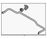 555102W000SJ - Suspension: Stabilizer Bar for Hyundai Image