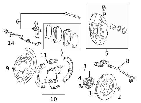 Disc Pads & Brake Shoes for 2014 Chevrolet Corvette #0