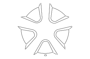 529102E310 - : Wheel, Alloy for Hyundai: Tucson Image