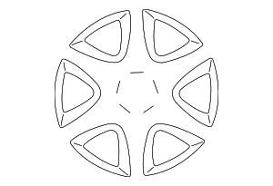 529102E250 - : Wheel, Alloy for Hyundai: Tucson Image