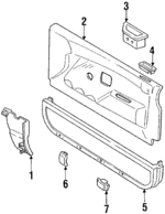 8944768733 - : Storage Box for Isuzu Image