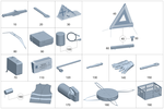 2035830075 - Tools/Accessories/Signs/Instructions: Chock for Mercedes-Benz: 180A, 180b, 180C, 220a, 250, 300C, 300CD, 300S, 350SD, A220, AMG GT, AMG GT 43, AMG GT 53, AMG GT 55, AMG GT 63, AMG GT 63 Pro, AMG GT 63 S, AMG GT 63 S E Performance, AMG GT Black Series, AMG GT C, AMG GT R, AMG GT S, B Electric Drive, B250e, C230, C240, C250, C280, C300, C32 AMG, C320, C350, C350e, C400, C43 AMG, C450 AMG, C55 AMG, C63 AMG, C63 AMG S, C63 AMG S E Performance, CL550, CL600, CL63 AMG, CL65 AMG, CLA250, CLA35 AMG, CLA45 AMG, CLA45 AMG S, CLE300, CLE450, CLE53 AMG, CLK320, CLK350, CLK500, CLK55 AMG, CLK550, CLK63 AMG, CLS400, CLS450, CLS500, CLS53 AMG, CLS55 AMG, CLS550, CLS63 AMG, CLS63 AMG S, E250, E300, E320, E350, E400, E43 AMG, E450, E500, E53 AMG, E55 AMG, E550, E63 AMG, E63 AMG S, EQB 250+, EQB 300, EQB 350, GLA250, GLA35 AMG, GLA45 AMG, GLB250, GLB35 AMG, GLC300, GLC350e, GLC43 AMG, GLC63 AMG S E Performance, GLK250, GLK350, Maybach S550, Maybach S560, Maybach S580, Maybach S600, Maybach S650, Maybach S680, S350, S400, S450, S500, S550, S550e, S560, S580, S580e, S600, S63 AMG, S63 AMG E Performance, S65 AMG, SL400, SL43 AMG, SL450, SL500, SL55 AMG, SL550, SL600, SL63 AMG, SL63 AMG S E Performance, SL65 AMG, SLC300, SLC43 AMG, SLK250, SLK280, SLK300, SLK350, SLK55 AMG, SLS AMG Image