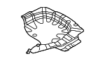 30681955 - Body: Heat Shield for Volvo: S40, V50 Image