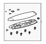 7608548908D0 - : Spoiler Assembly for Lexus Image