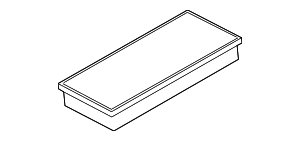 17801F0020 - : Air Filter for Toyota Image