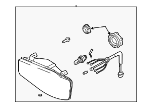 921022D150 - : Headlamp Assembly for Hyundai Image
