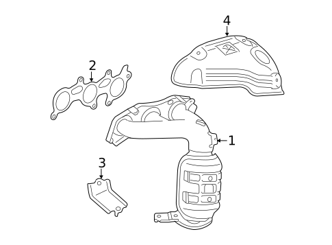 Exhaust Manifold for 2013 Toyota Camry #0