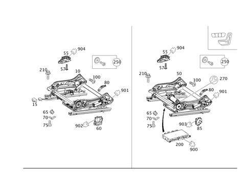 Seat Adjustment for 2014 Mercedes-Benz E400 #0