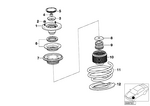 31331096090 - : Front Coil Spring for BMW Image