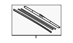 8521242130 - : Windshield Wiper Blade (Right, Front) for Toyota Image