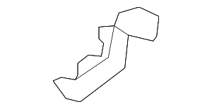 27148JG41A - : Heater Core Rear Support for Nissan Image