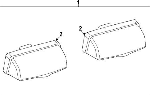 License Lamps for 2025 Toyota Crown Signia #0