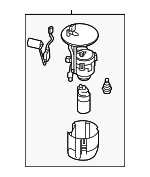 PX4R1335X - Fuel System: Fuel Pump And Sender Assembly for Mazda: CX-50 Image