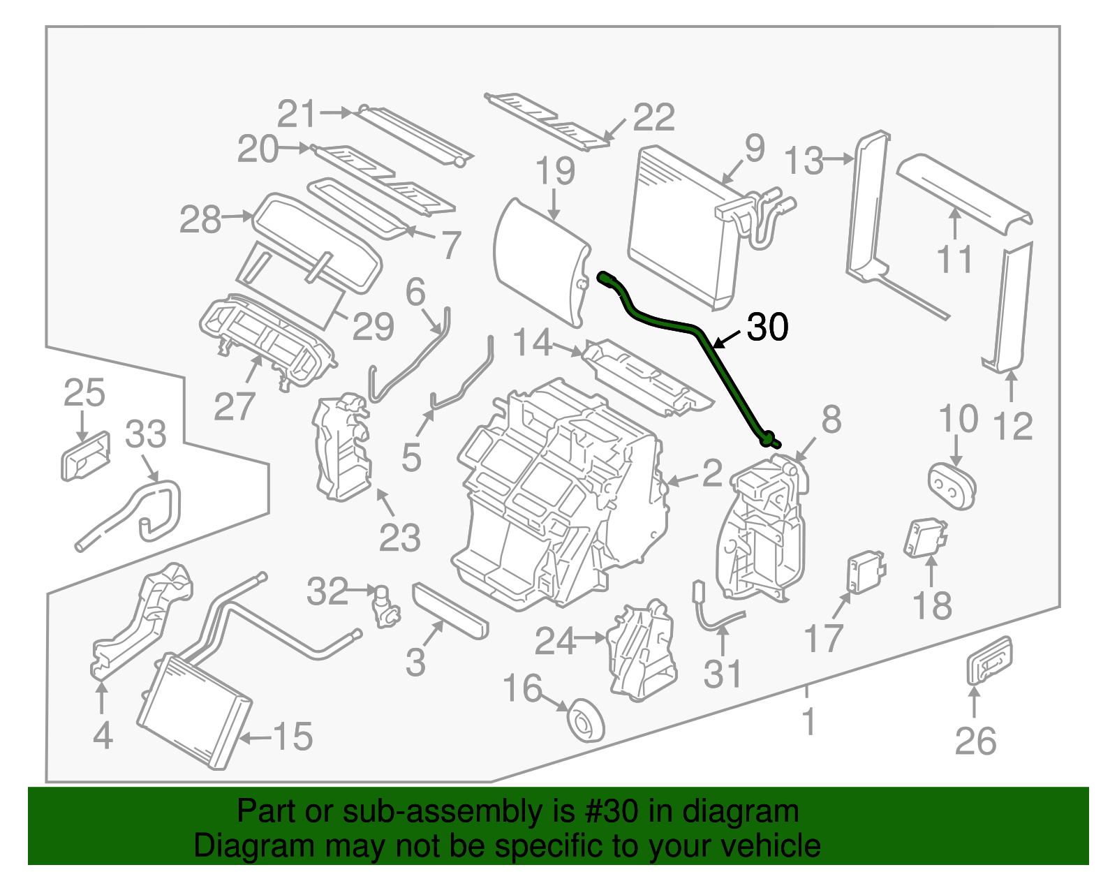 Drain Hose - Nissan (92590-1EA0A)
