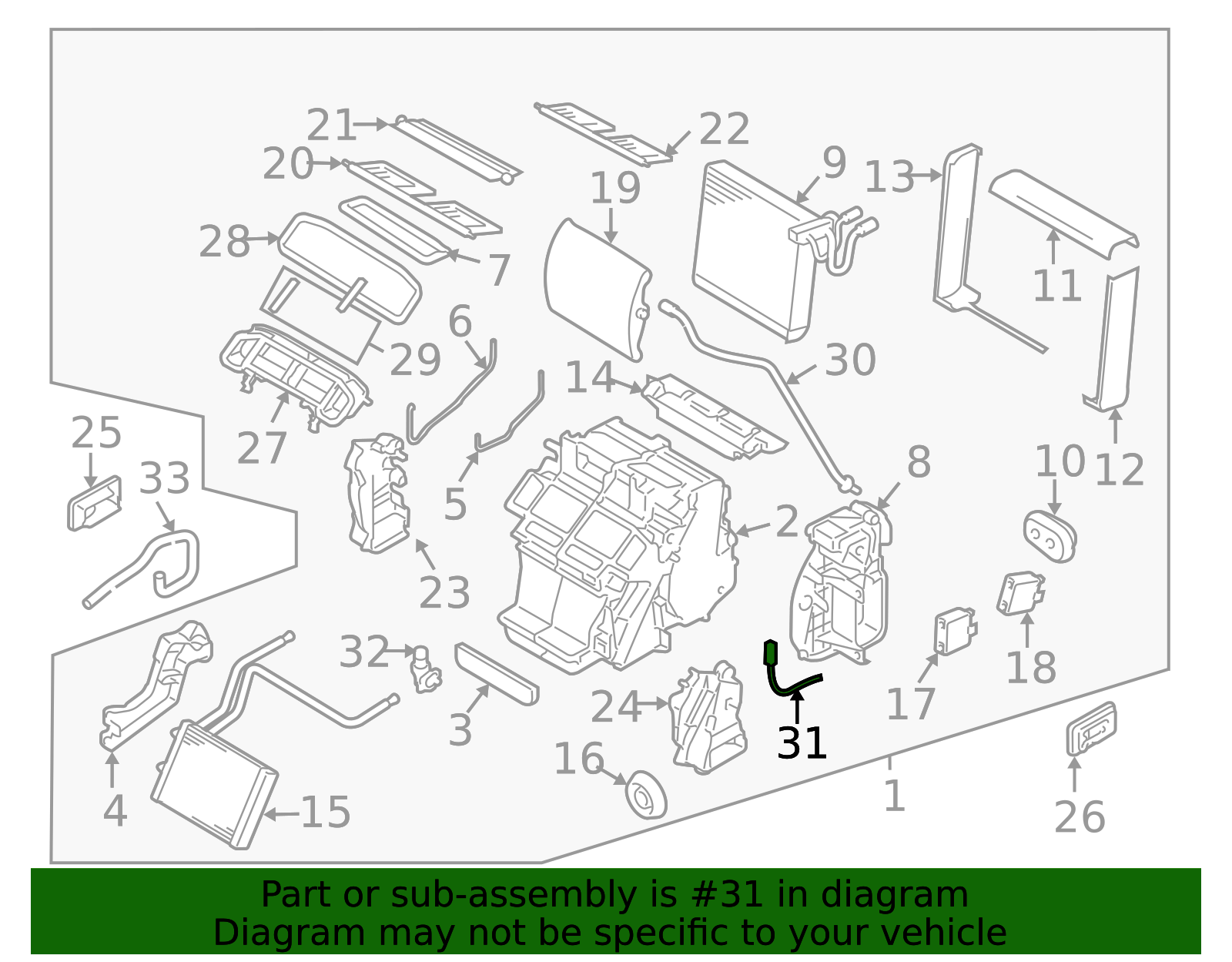 2003-2025 Nissan A/C Evaporator Temperature Sensor 27723-AG000