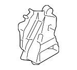 27125AM60A - HVAC: Floor Duct for Nissan: 350Z, 370Z, Z Image