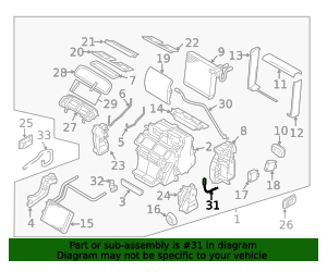 Genuine Nissan A/C Evaporator Temperature Sensor 27723-AG000