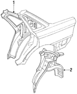 51510AA241 - Body: Inner Panel for Subaru: Legacy Image