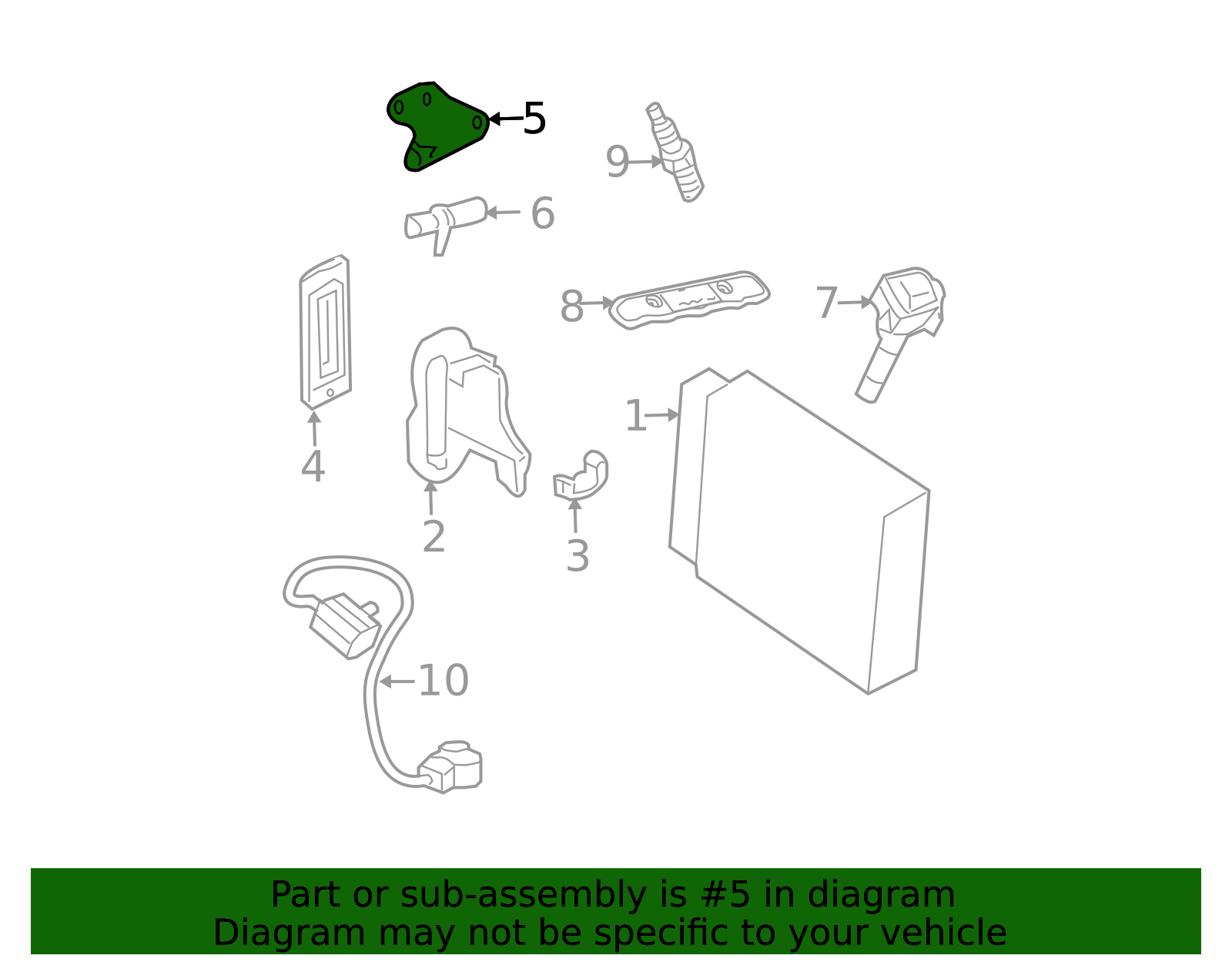 1991-2006 Ford Motorcraft Camshaft Position Sensor DU-72 | OEM Parts Online