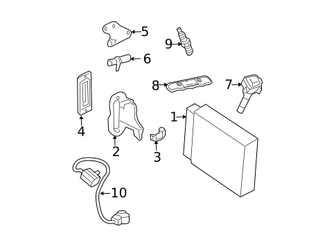 Sensors for 2004 Mercury Marauder #0