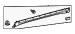 7585060110 - Body: Rocker Panel Guard for Lexus Image