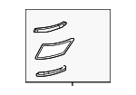 6011760050 - Body: Body A-Pillar Trim Panel for Lexus Image