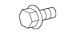 90119A0183 - Cooling System: Pulley Bolt for Scion: iQ | Toyota: Avalon, Camry, Highlander, Sienna, Tacoma, Venza Image